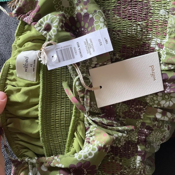 Aritzia Floral Midi Dress - Picture 3 of 4